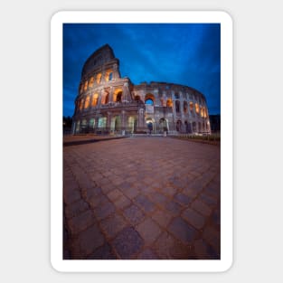 Colosseum at Night Sticker